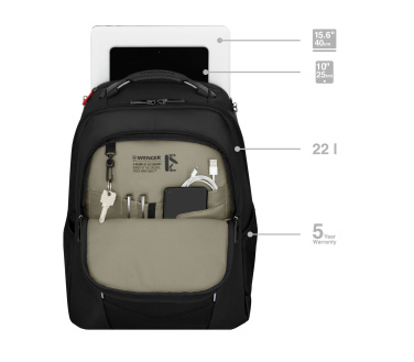 Logotrade promotional item picture of: Backpack Wenger Altair 15,6''