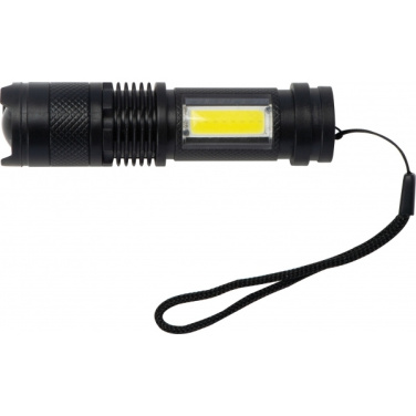Logo trade business gifts image of: Rechargeable flashlight AARHUS