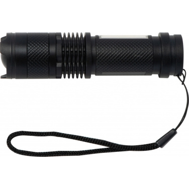 Logo trade corporate gifts image of: Rechargeable flashlight AARHUS