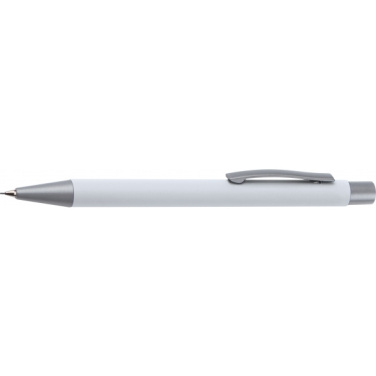 Logo trade promotional giveaways picture of: Mechanical pencil soft touch ANCONA