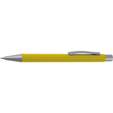 Logotrade promotional gift image of: Mechanical pencil soft touch ANCONA