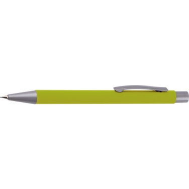 Logotrade promotional gift picture of: Mechanical pencil soft touch ANCONA