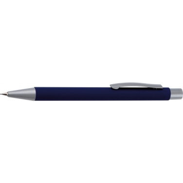 Logotrade promotional gift picture of: Mechanical pencil soft touch ANCONA