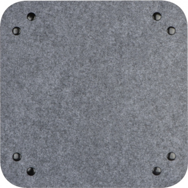 Logo trade promotional gifts image of: Felt key trey EDMONTON