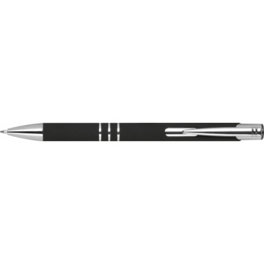 Logotrade promotional gift picture of: Semi gel pen soft touch DUNMORE