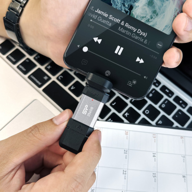 Logo trade promotional items picture of: Pendrive Silicon Power Mobile - C51 3.2, 64GB