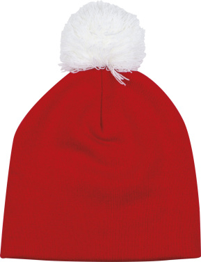 Logo trade promotional items image of: Christmas hat Whitehorse