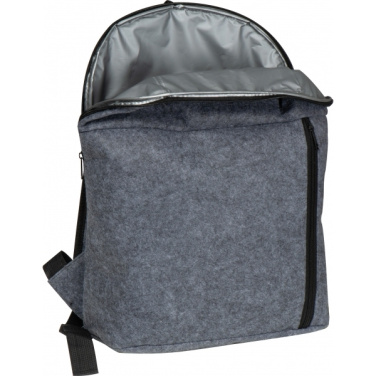 Logo trade promotional merchandise image of: RPET Backpack Davos