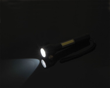 Logo trade promotional giveaways image of: Rechargeable flashlight Trent