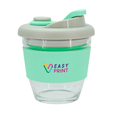 Logotrade promotional merchandise picture of: Glass coffee cup 227 ml