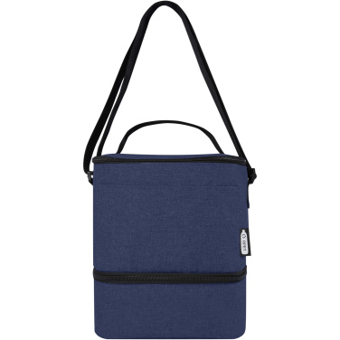 Logo trade promotional merchandise photo of: Tundra 9-can GRS RPET lunch cooler bag 9L