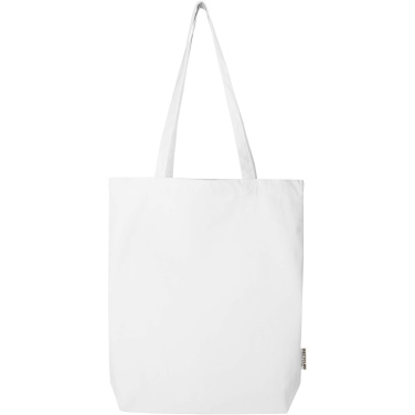Logotrade corporate gift image of: Florida 270 g/m² GRS recycled tote bag 10L