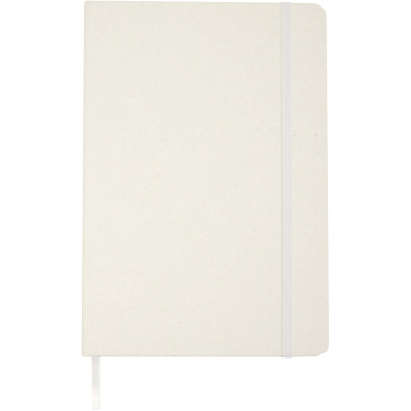 Logotrade promotional merchandise image of: Bass A5 recycled hard cover notebook with lined pages