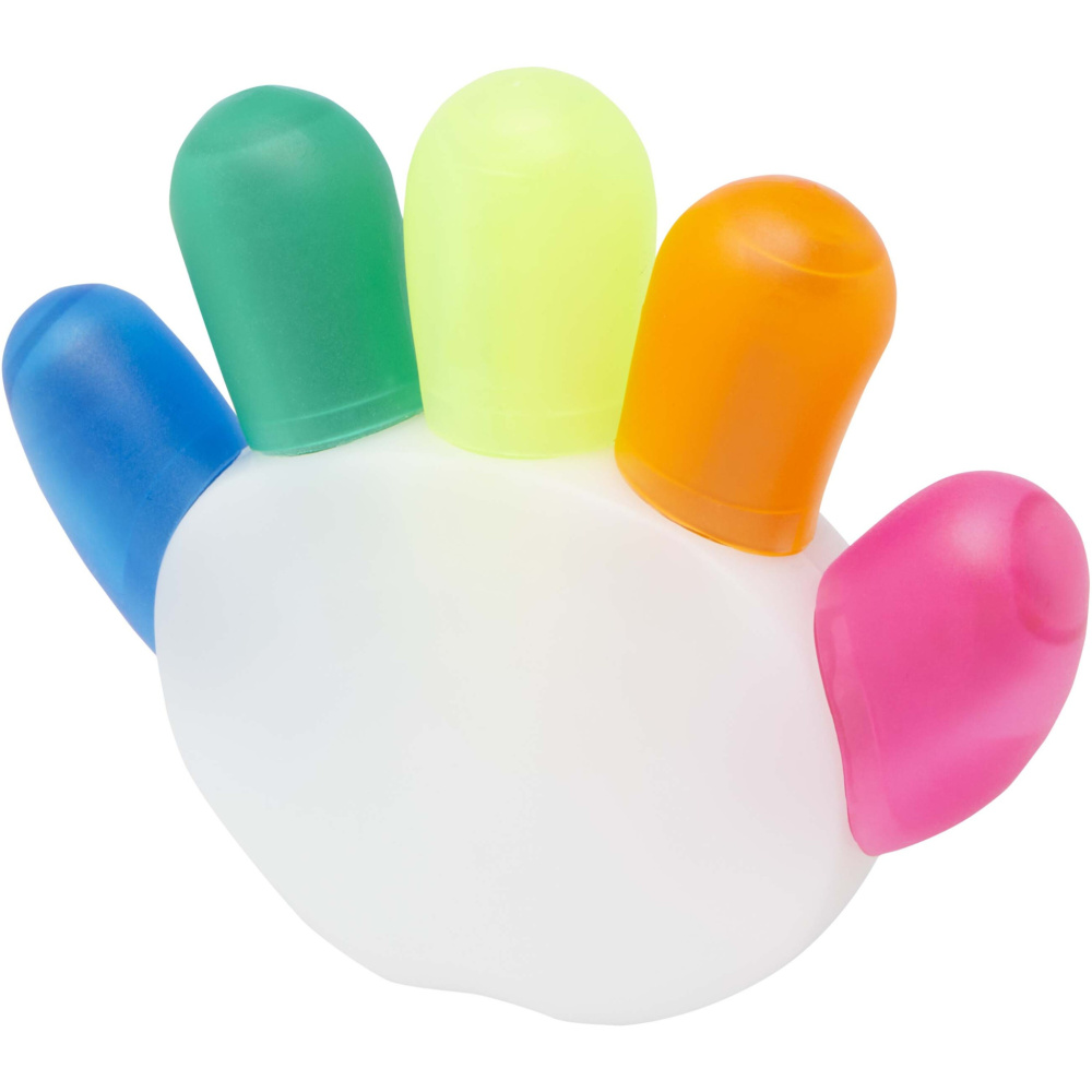 Logo trade promotional items image of: Patina 5-colour highlighter