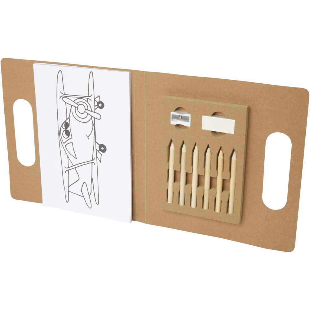 Logo trade corporate gifts image of: Fir colouring set