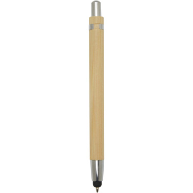 Logo trade promotional merchandise picture of: Elm bamboo ballpoint pen