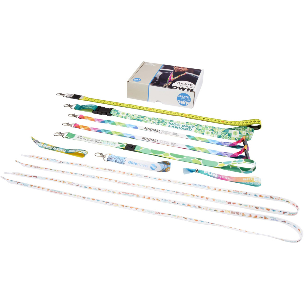 Logotrade promotional gift image of: Sublimation lanyards sample box