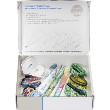 Logo trade promotional giveaway photo of: Sublimation lanyards sample box