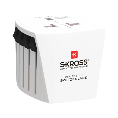 Logo trade promotional products picture of: SKROSS World Travel Adapter MUV Micro