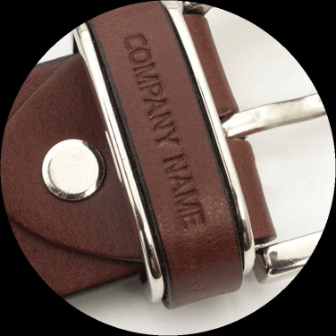 Logotrade promotional item picture of: Leather belt 502035000