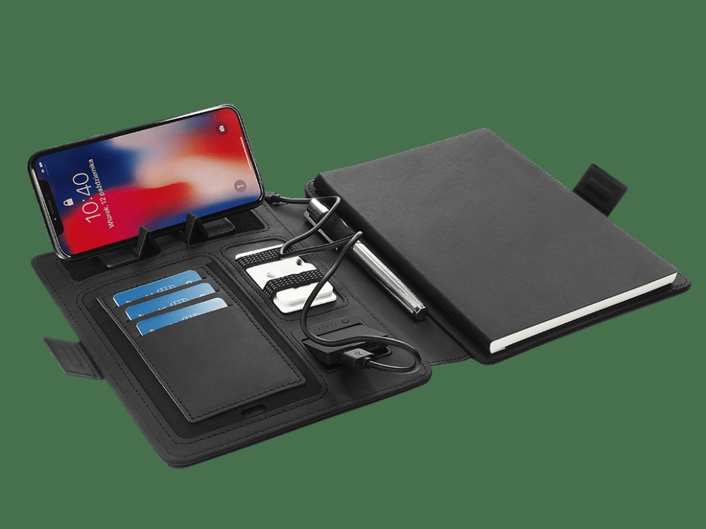 Logo trade promotional giveaway photo of: HERMANO Power Bank Organizer 54713000