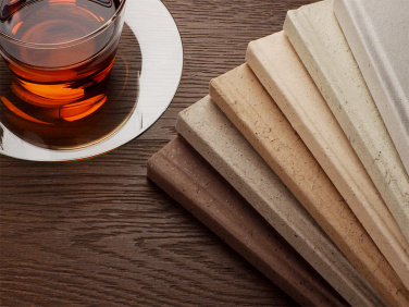 Logotrade promotional items photo of: Recycled Tea Notebook 209734000