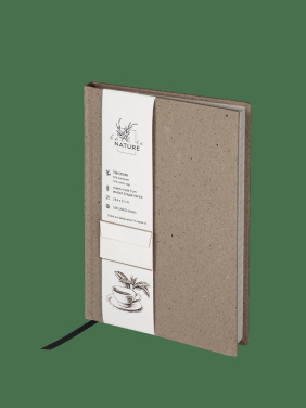 Logo trade promotional merchandise picture of: Recycled Tea Notebook 209734000