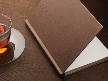 Logotrade business gifts photo of: Recycled Coffee Notebook 209733900