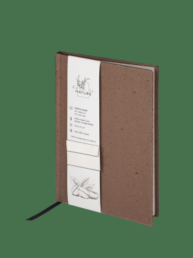 Logotrade promotional giveaway picture of: Recycled Coffee Notebook 209733900