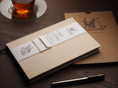 Logotrade corporate gift picture of: Recycled Banana Notebook 209734200