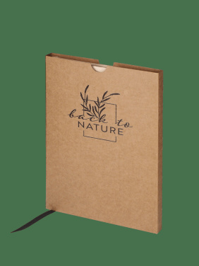Logo trade promotional merchandise image of: Recycled Elephant Poo Notebook 209734400