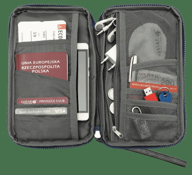 Logo trade promotional merchandise picture of: Travel wallet 94608700