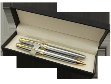 Logo trade promotional gifts picture of: WINDSOR pen set 98003600