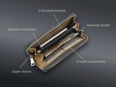 Logo trade promotional gift photo of: Wallet 36308300