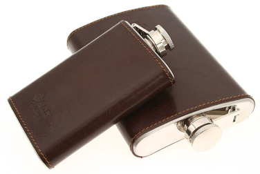 Logo trade promotional products image of: Hip flask 425011