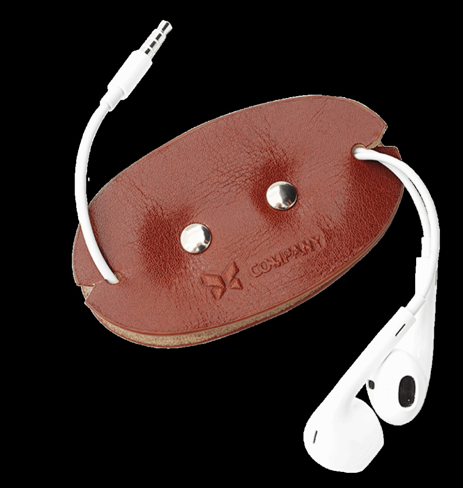 Logo trade corporate gifts image of: Earphone organizer 872067