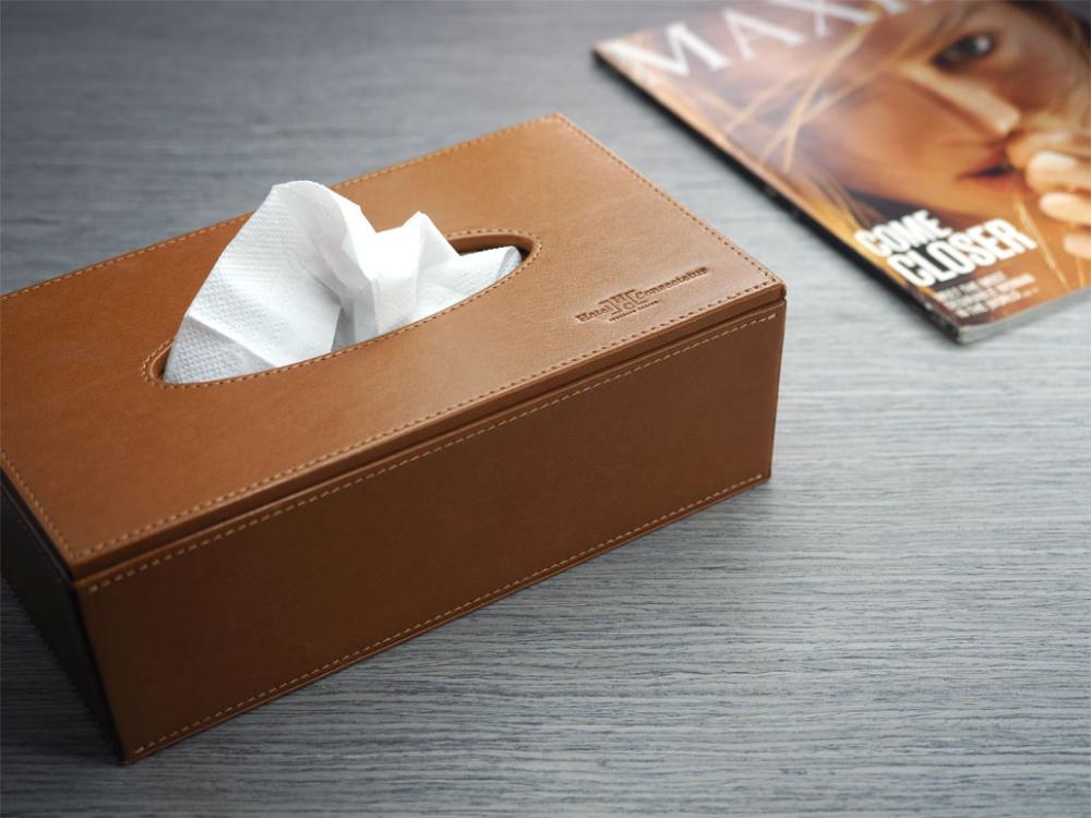 Logo trade corporate gifts picture of: Tissue box 992119
