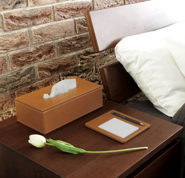 Logo trade promotional giveaways image of: Tissue box 992119