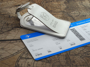 Logo trade advertising products image of: Luggage tag 1155119