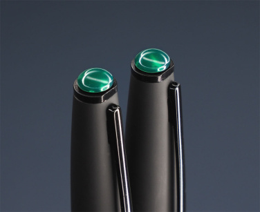 Logo trade promotional gift photo of: Agate stone Pen set 1289036