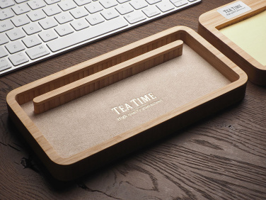 Logo trade promotional products picture of: Wooden desk organiser 1850292