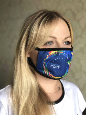 Logo trade promotional gifts picture of: MARS cotton mask (size M) 1379165