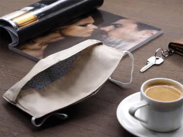 Logo trade promotional items image of: VENUS PRO cotton face mask with a pocket an HEPA filter 1378165