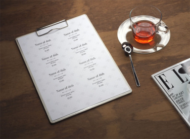 Logotrade promotional merchandise image of: Clipboard menu 1121119
