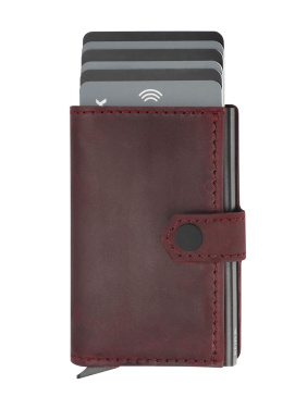 Logotrade corporate gift picture of: RFID wallet - Hunter Leather 2109284