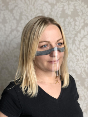 Logotrade promotional item picture of: KALIPSO clear face shield-mask for mouth and nose 1447162