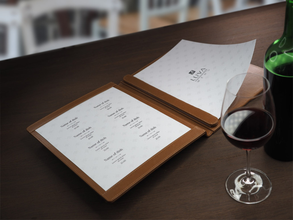 Logotrade promotional merchandise photo of: Menu cover 1054119