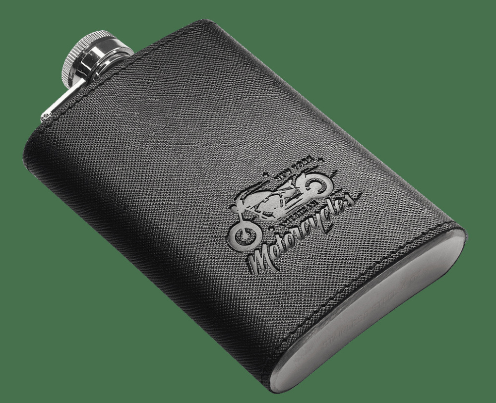Logo trade advertising products picture of: Hip flask 426113