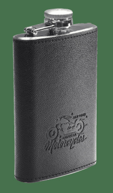 Logo trade business gift photo of: Hip flask 426113