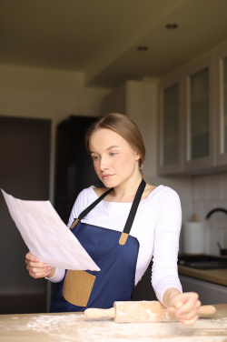 Logo trade promotional gifts image of: AMARO apron 1615165